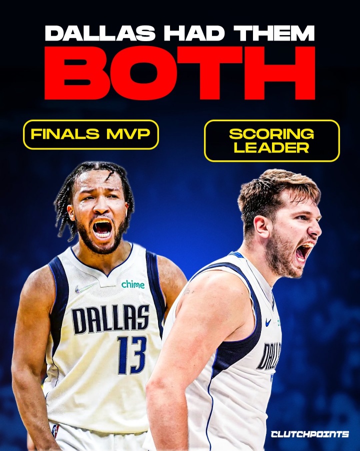 独行侠哭死美媒：独行侠18年同时选中今年的得分王和FMVP